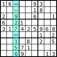 Sudoku strategi