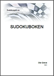 Gratis sudoku e-bok